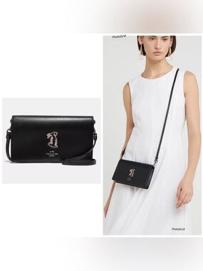 COACH x SELENA GOMEZ Limited Edition Hayden Bunny Foldover Crossbody Clutch